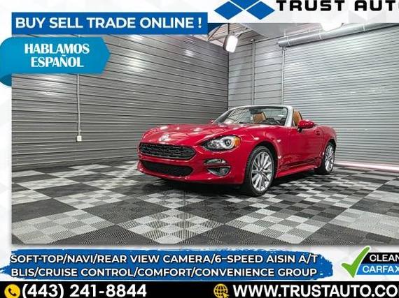 FIAT 124 SPIDER 2018 JC1NFAEK5J0140581 image